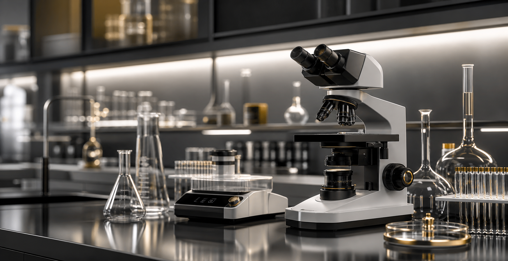 Premium laboratory instruments and glassware
